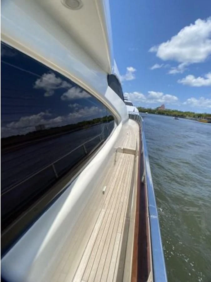 a boat on the water aboard 85 AZIMUT ULTIMATE Yacht for Sale
