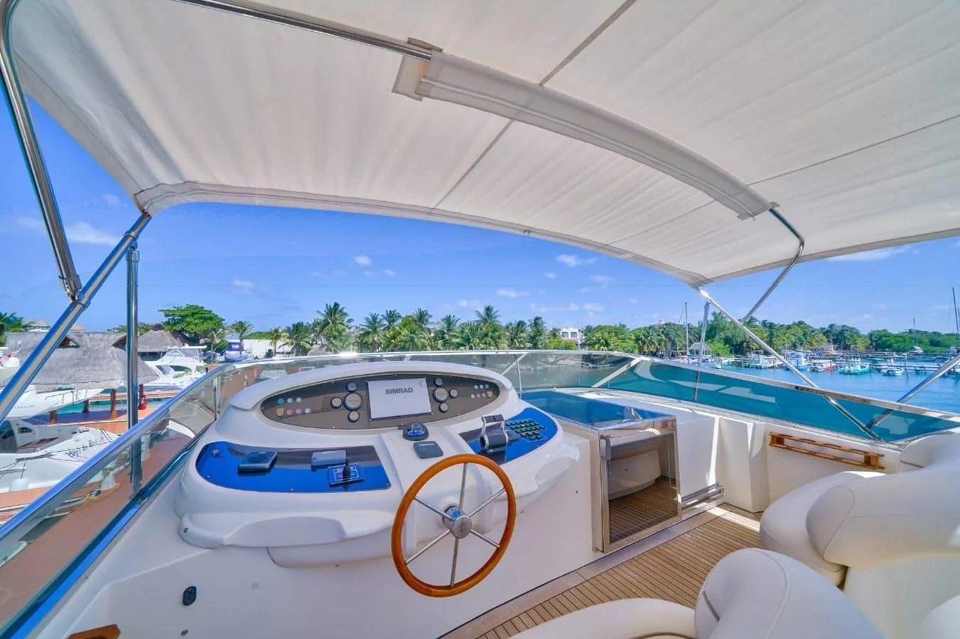 a boat on a body of water aboard DANIELA Yacht for Sale