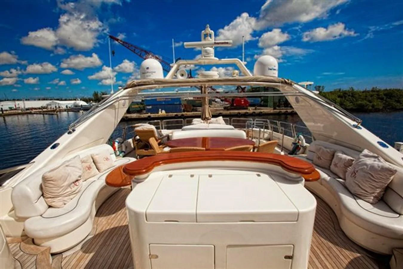 a boat on the water aboard DANIELA Yacht for Sale
