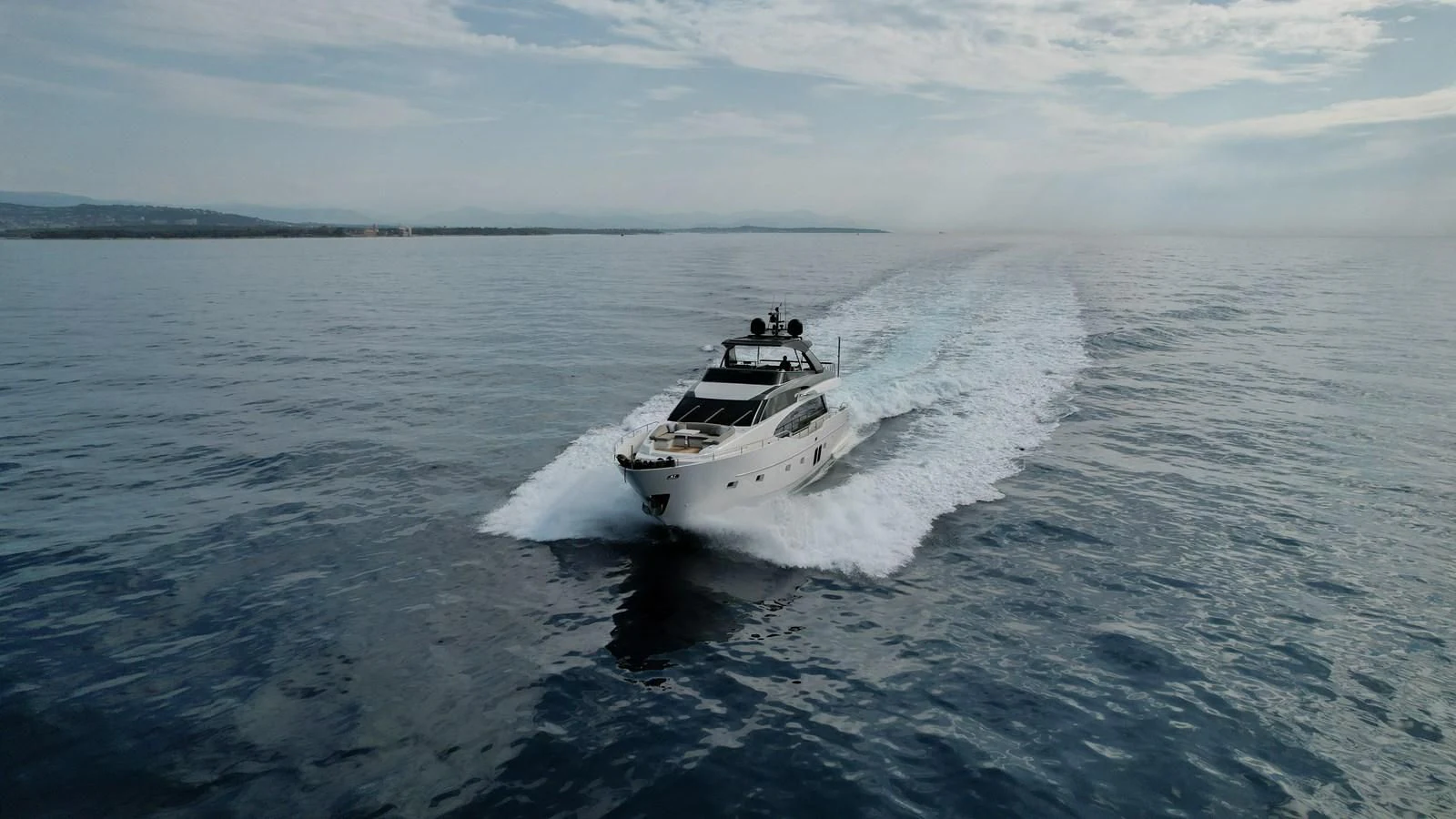 a boat on the water aboard ELLIE JAMES Yacht for Sale