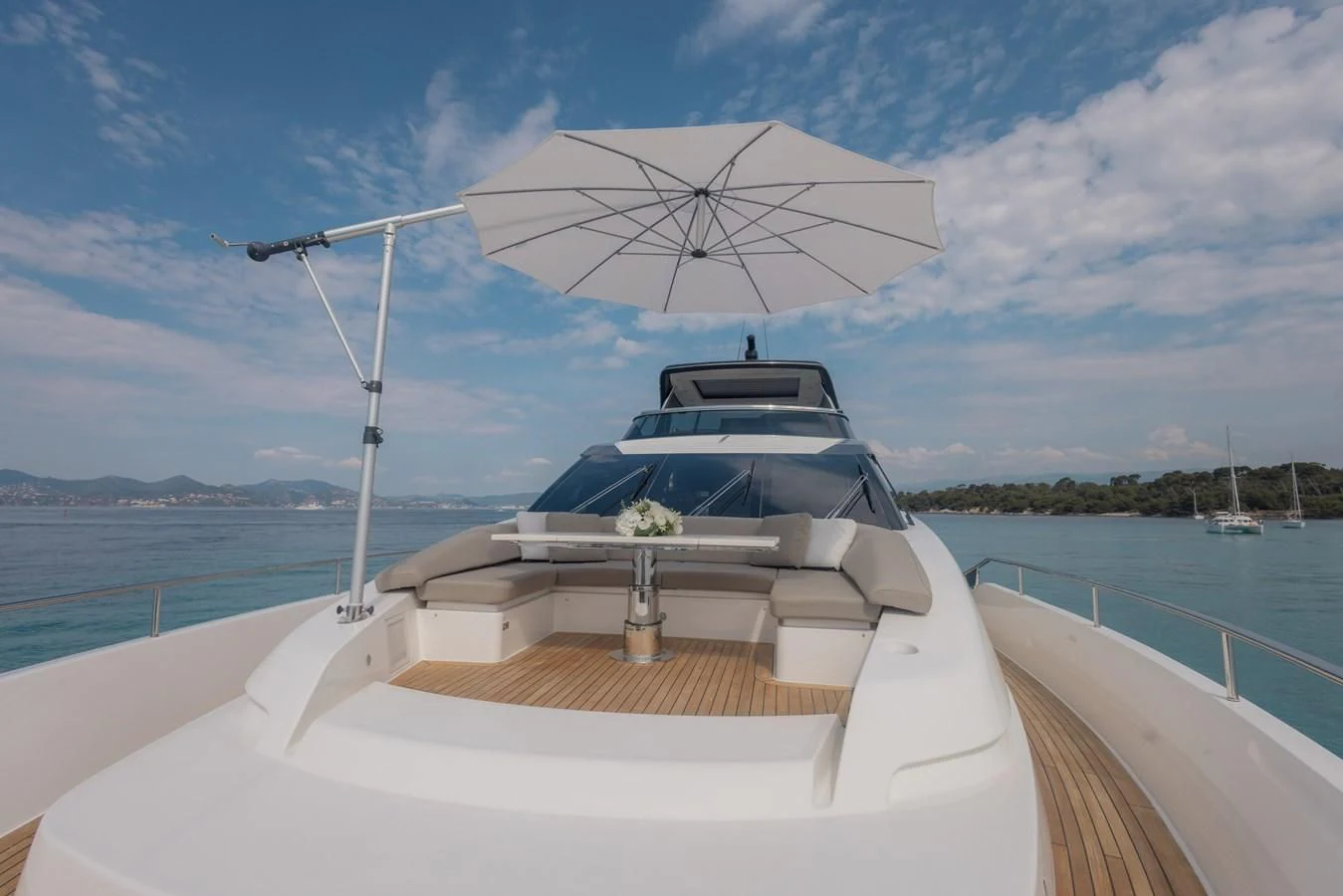 a boat on the water aboard ELLIE JAMES Yacht for Sale
