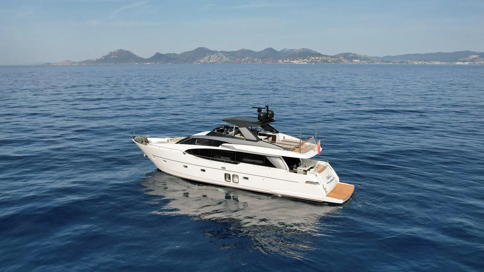 a boat in the water aboard ELLIE JAMES Yacht for Sale