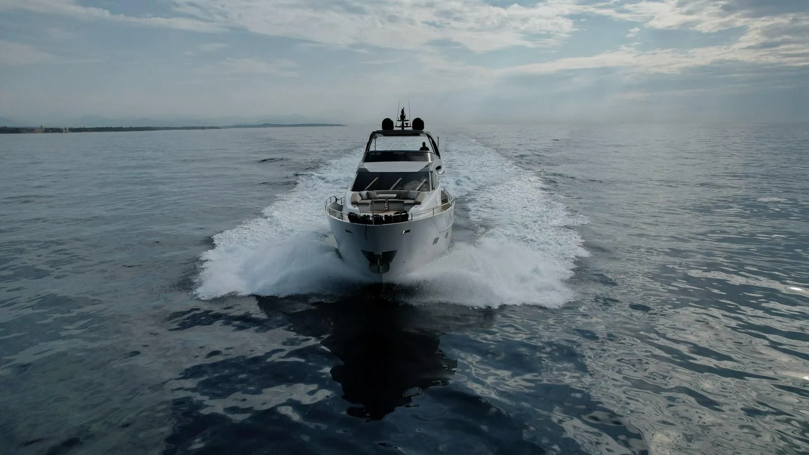 a boat on the water aboard ELLIE JAMES Yacht for Sale