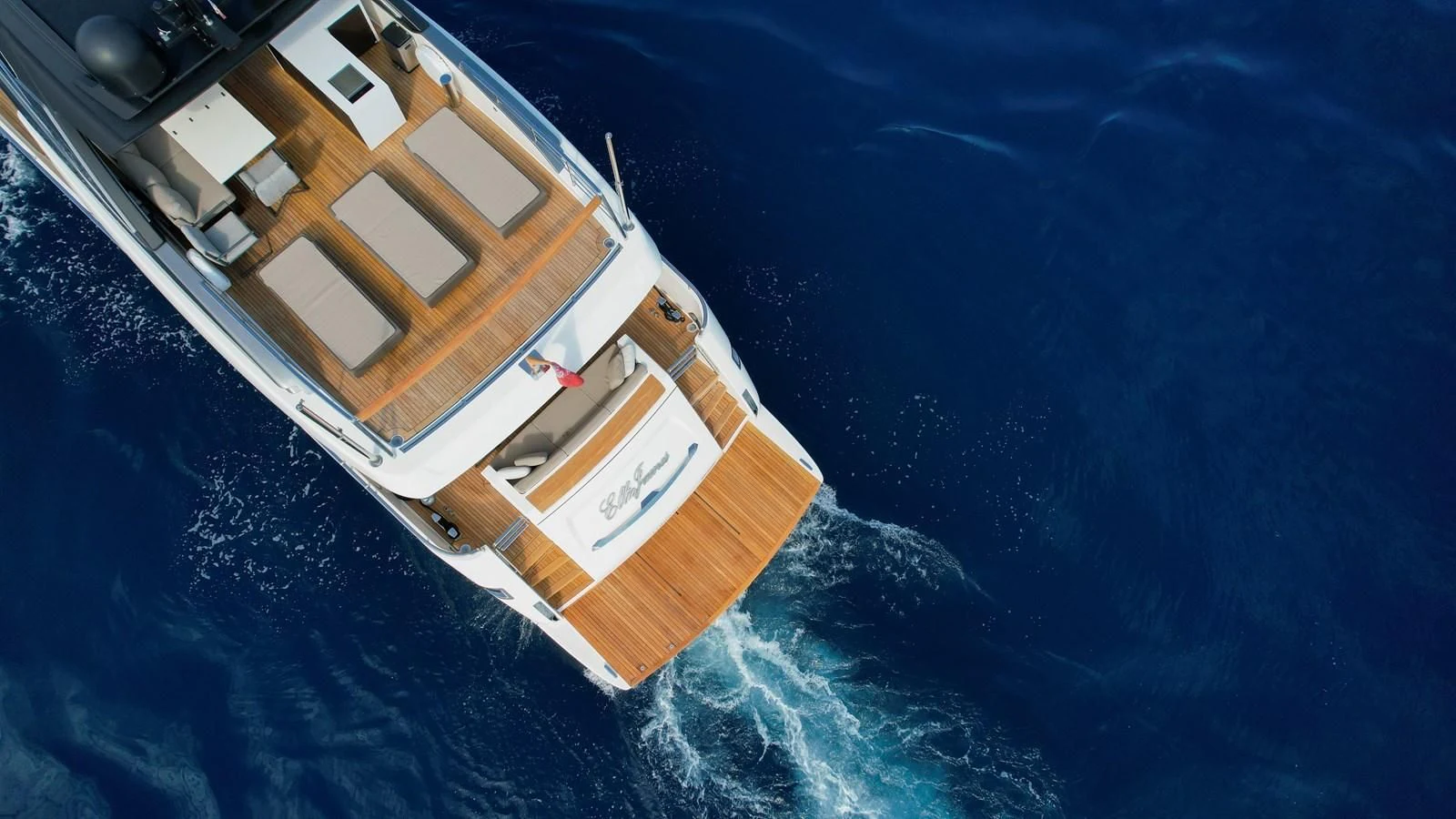 a boat on the water aboard ELLIE JAMES Yacht for Sale