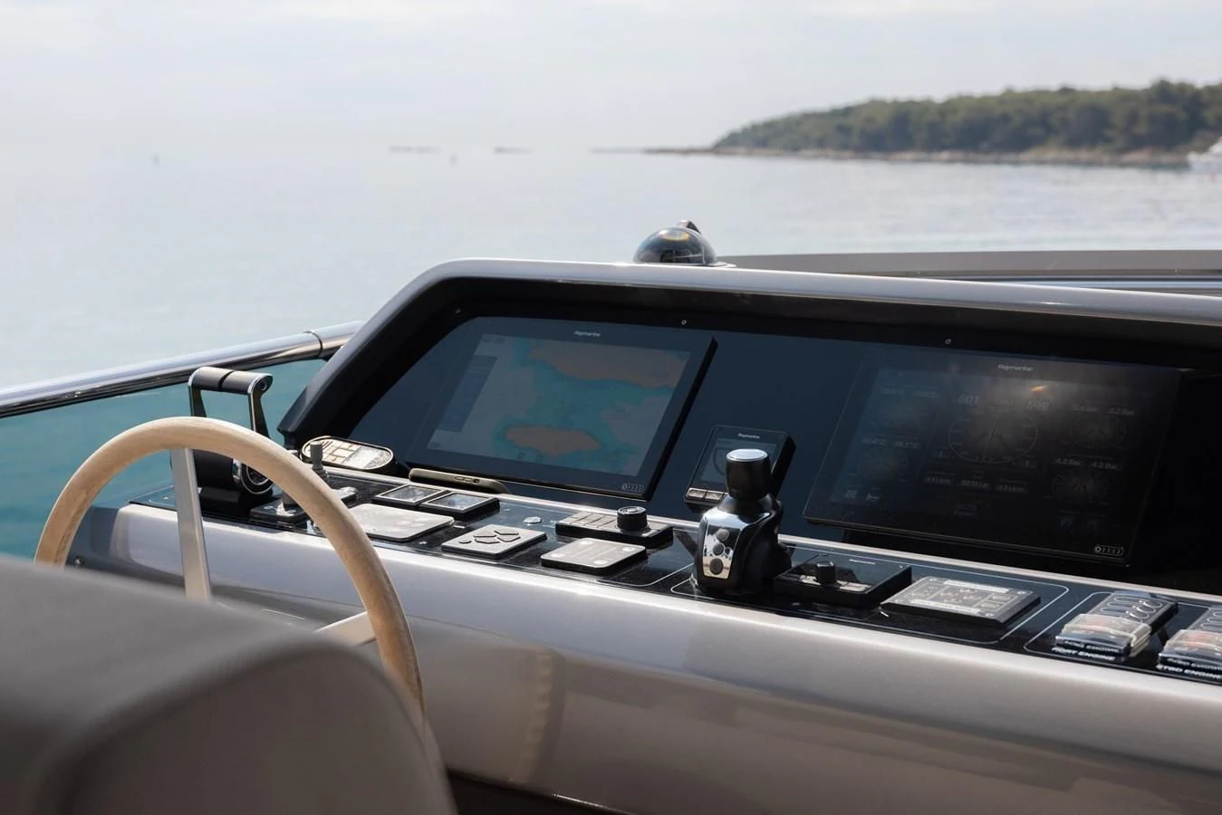 the inside of a car aboard ELLIE JAMES Yacht for Sale