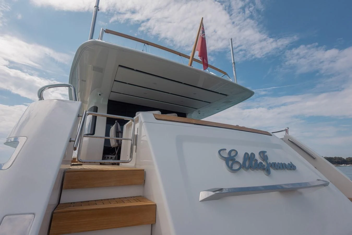a boat on the water aboard ELLIE JAMES Yacht for Sale