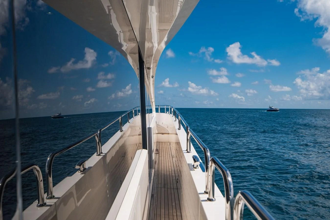 a boat on the water aboard SEA-ZAR Yacht for Sale