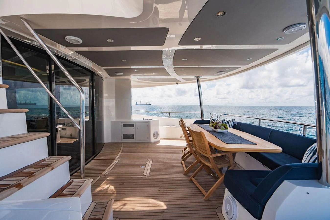 a boat on the water aboard SEA-ZAR Yacht for Sale