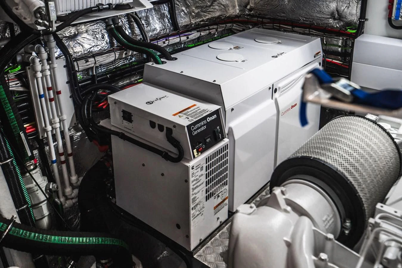 a machine with wires aboard SEA-ZAR Yacht for Sale