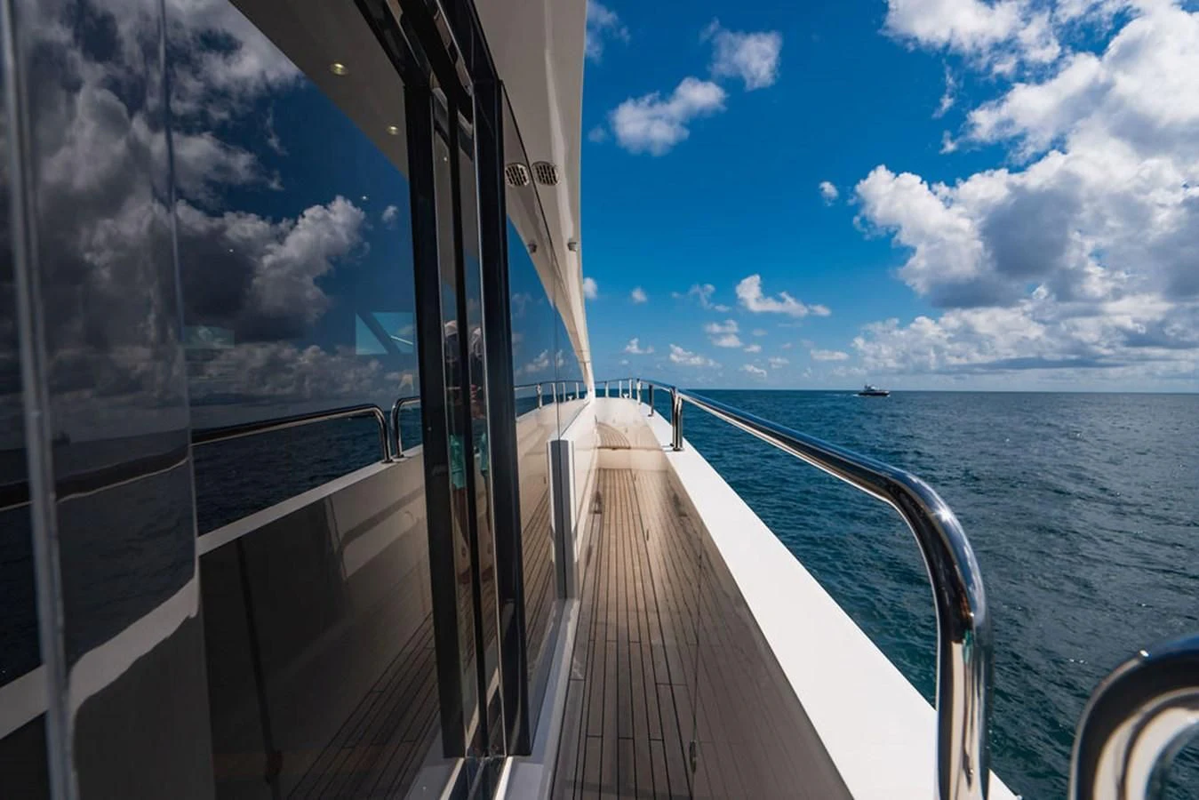 a boat on the water aboard SEA-ZAR Yacht for Sale