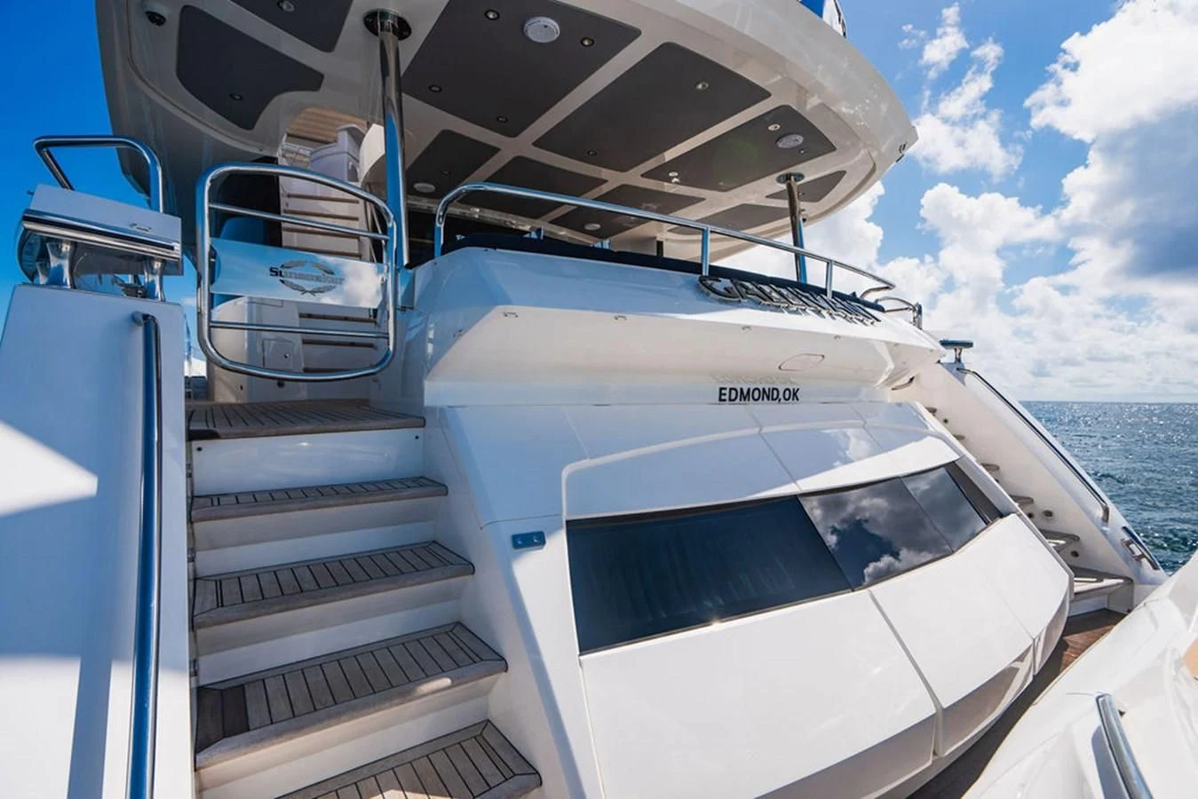 a boat on the water aboard SEA-ZAR Yacht for Sale