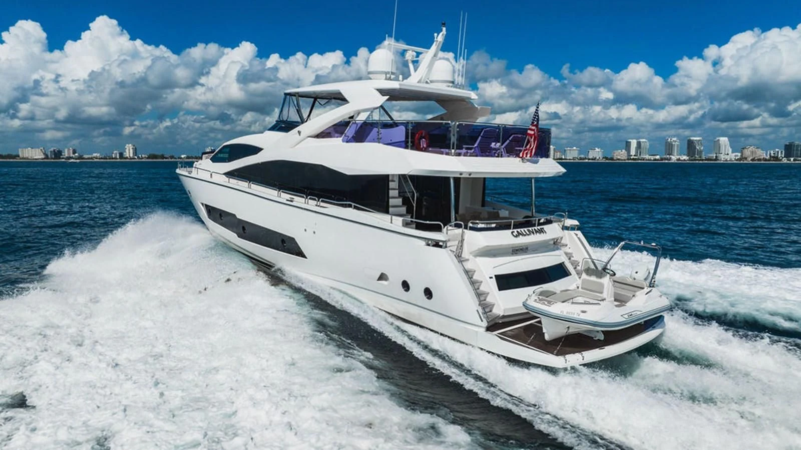 a boat on the water aboard SEA-ZAR Yacht for Sale