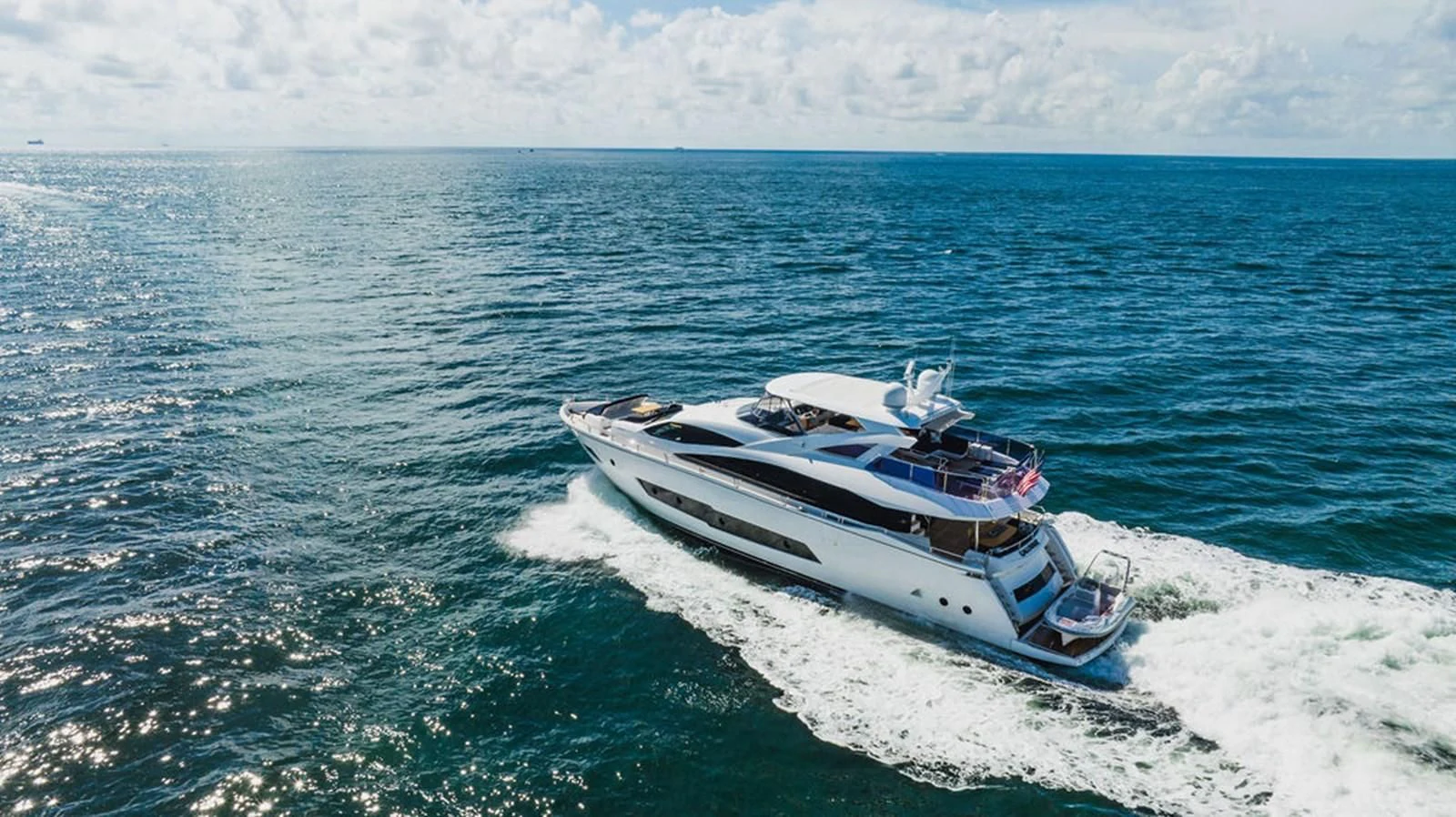a boat on the water aboard SEA-ZAR Yacht for Sale
