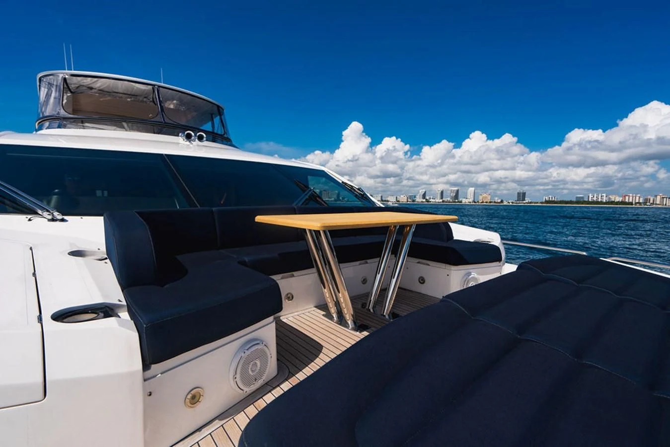 a boat on the water aboard SEA-ZAR Yacht for Sale