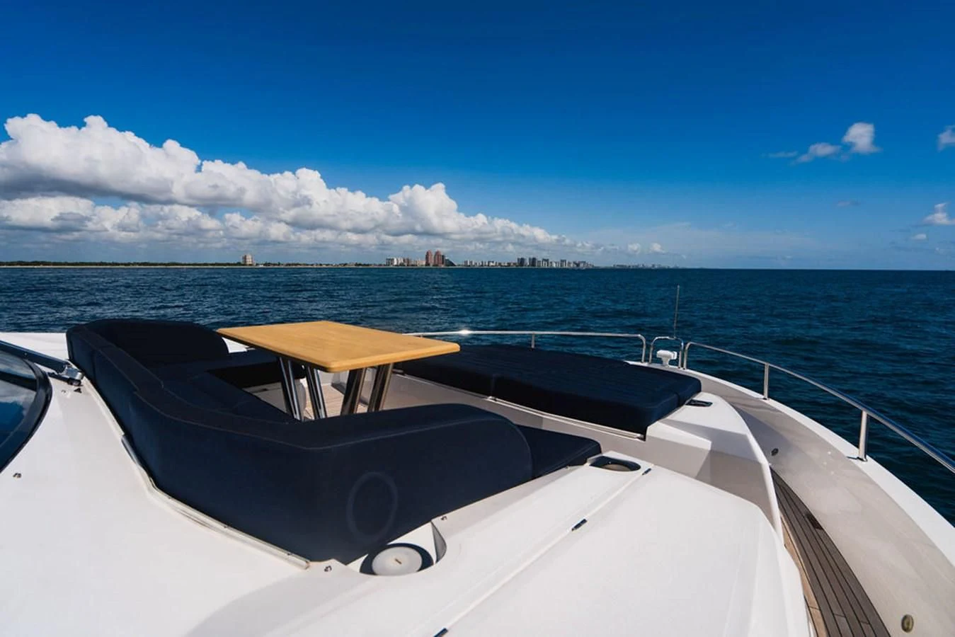 a boat on the water aboard SEA-ZAR Yacht for Sale