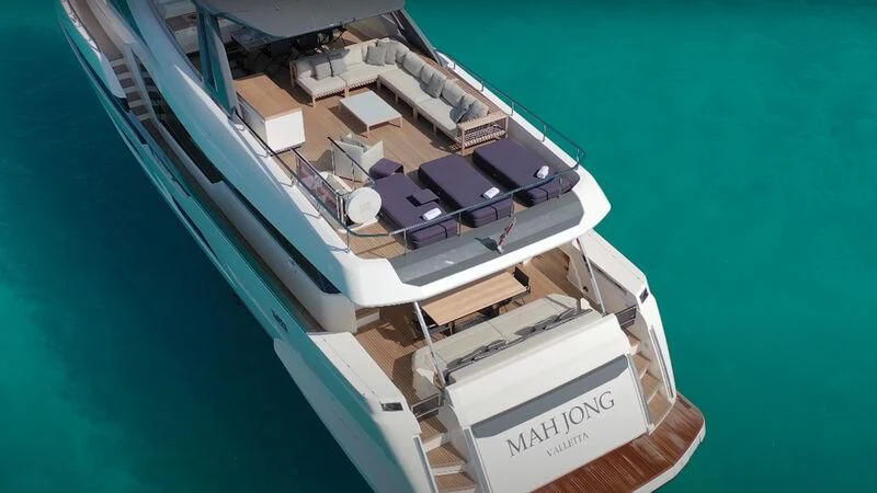 a boat on the water aboard JAVA Yacht for Sale