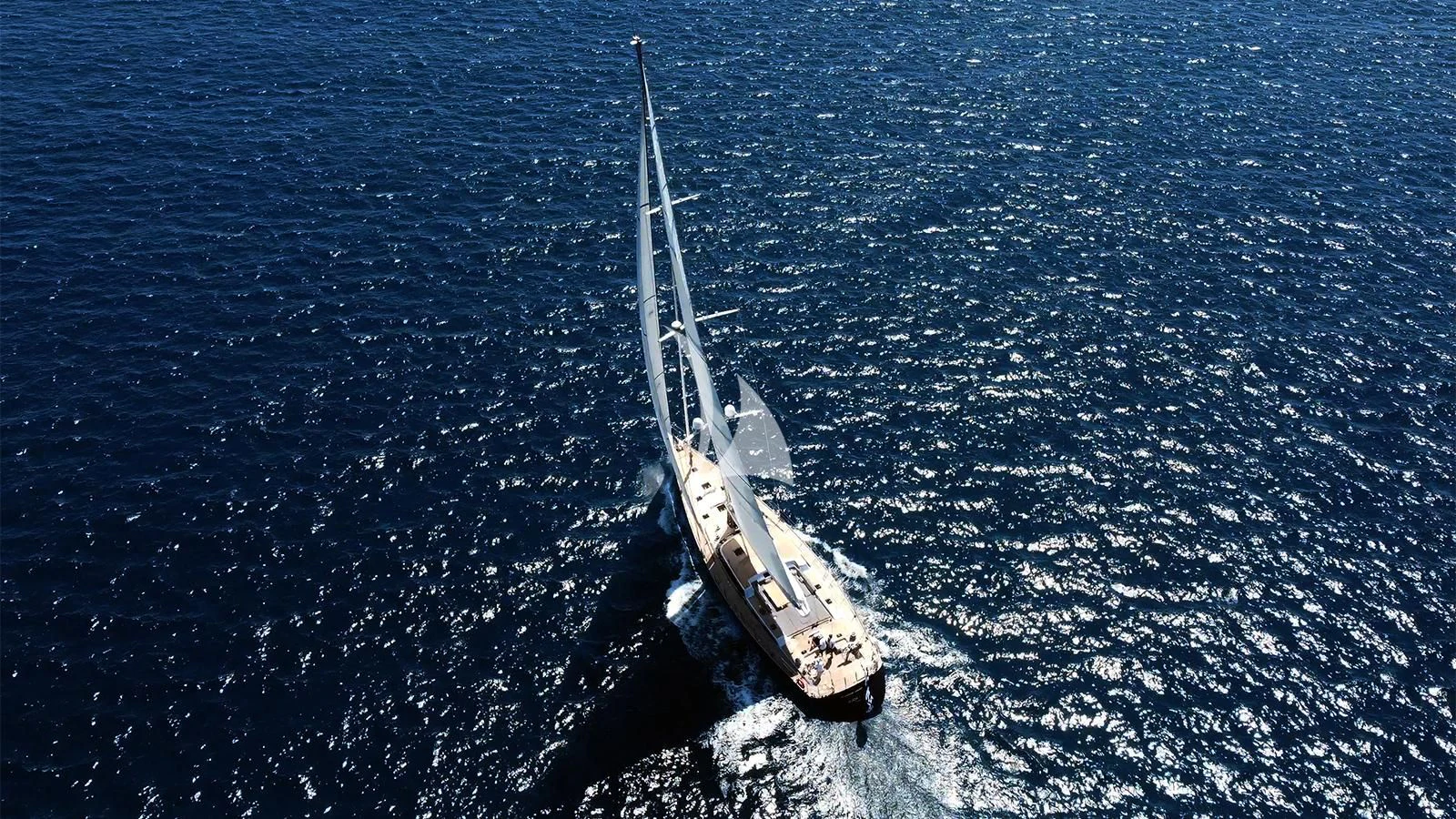 a boat in the water aboard BLACK LION Yacht for Sale