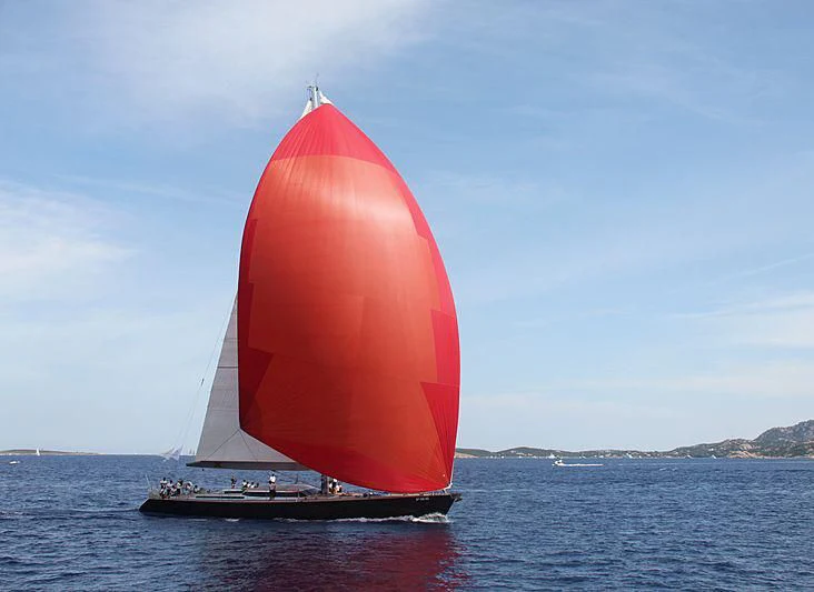 a sailboat on the water aboard BLACK LION Yacht for Sale