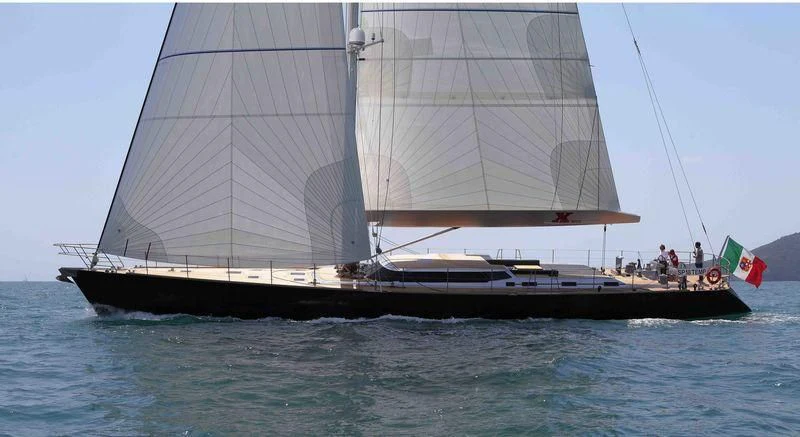 a boat on the water aboard BLACK LION Yacht for Sale