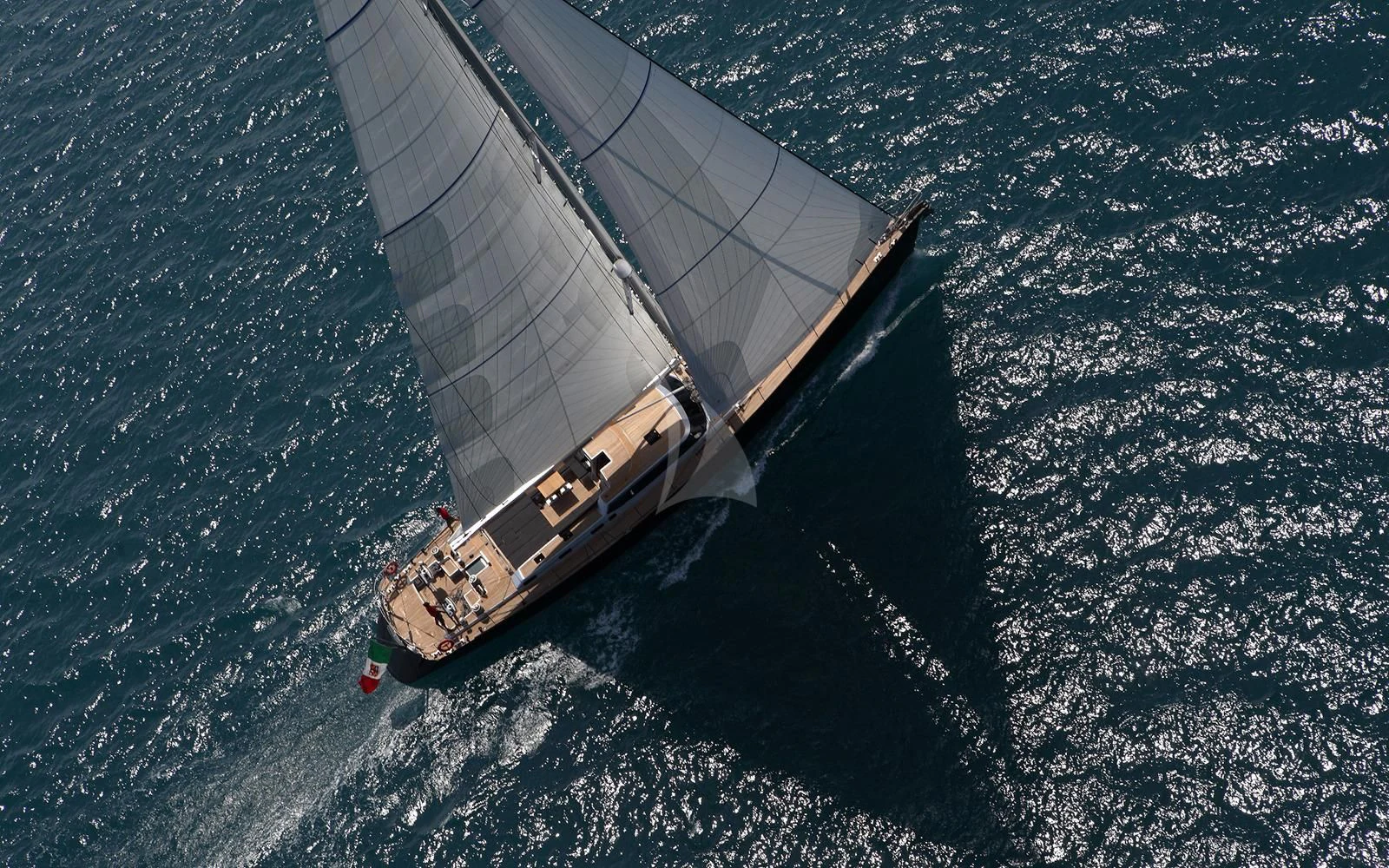 a boat on the water aboard BLACK LION Yacht for Sale