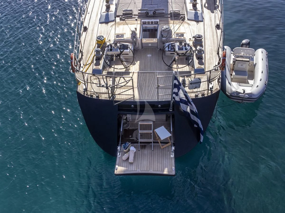 a boat on the water aboard BLACK LION Yacht for Sale