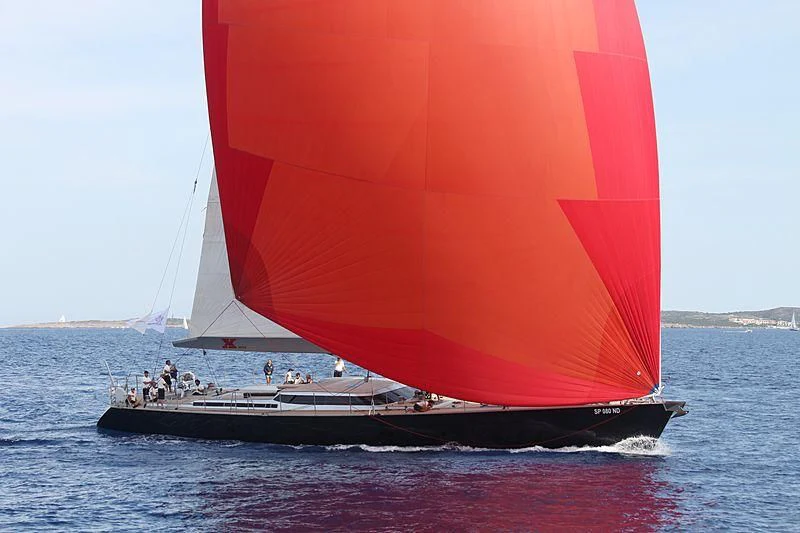 a sailboat on the water aboard BLACK LION Yacht for Sale