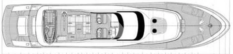 a close-up of a pair of glasses aboard TUSCAN SUN Yacht for Charter