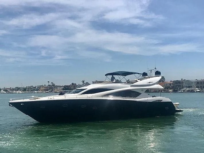 a boat in the water aboard QUANTUM Yacht for Sale