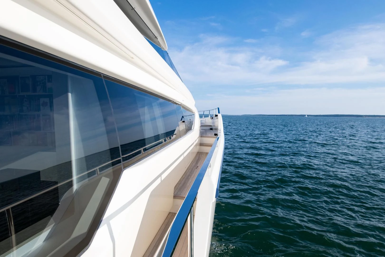 a boat on the water aboard ISLA MARIE Yacht for Sale