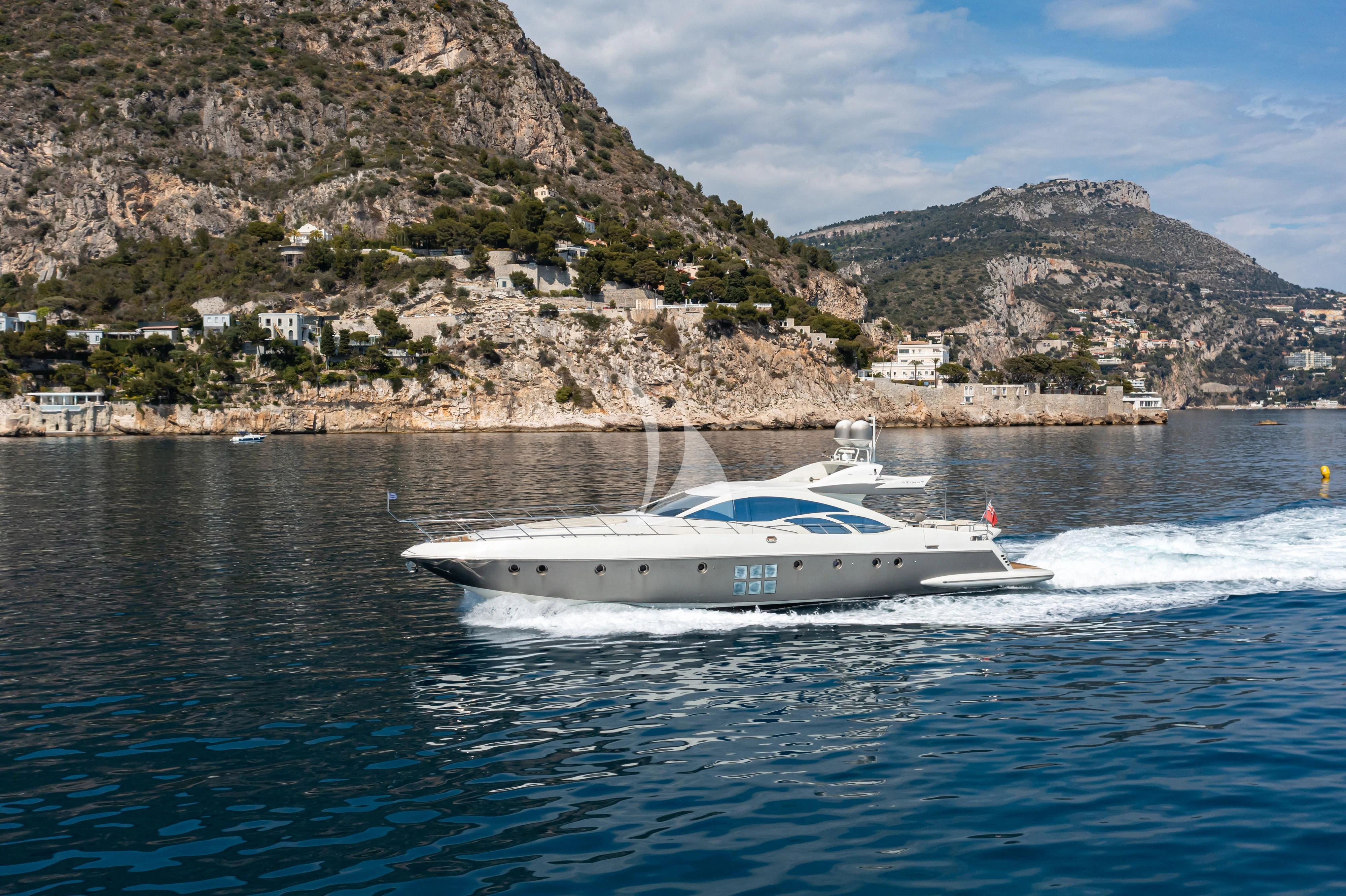 a boat on the water aboard NAMI Yacht for Sale