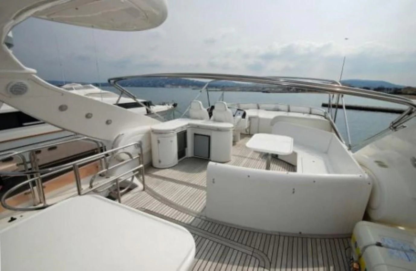 a boat on the water aboard LADY ESTHER Yacht for Sale