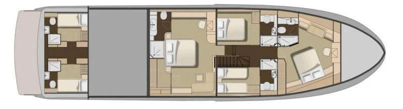 diagram aboard LADY ESTHER Yacht for Sale