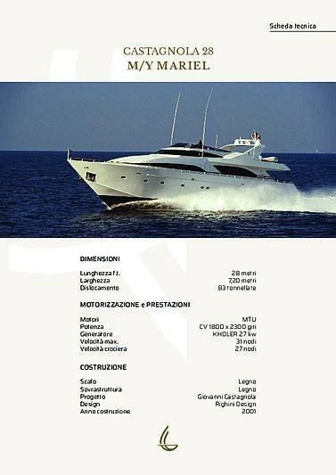 a boat on the water aboard MARIEL Yacht for Sale
