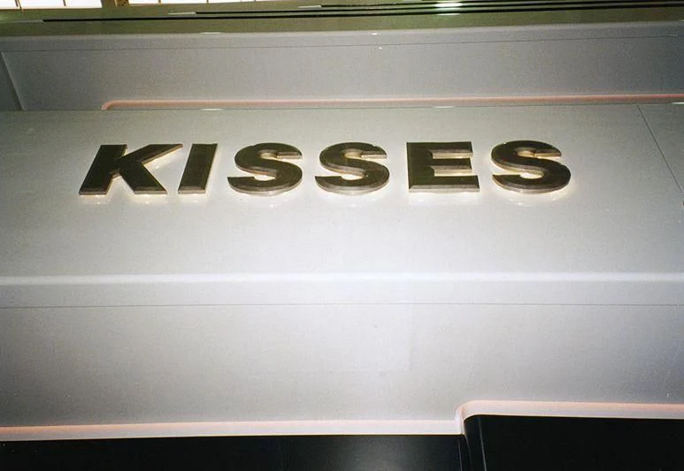 a white and black object with a number on it aboard KISSES Yacht for Sale