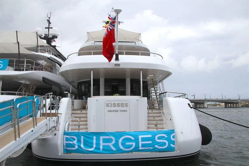 a boat on the water aboard KISSES Yacht for Sale