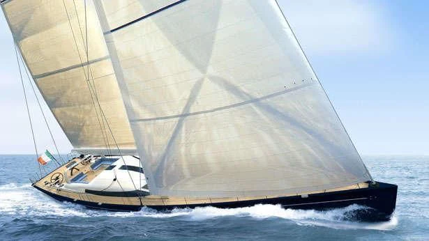 a sailboat on the water aboard DAHLAK Yacht for Sale