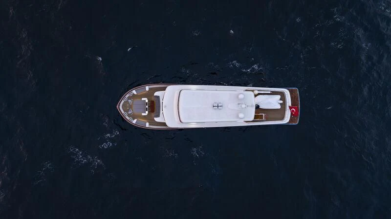 graphical user interface aboard EMPIRE Yacht for Sale