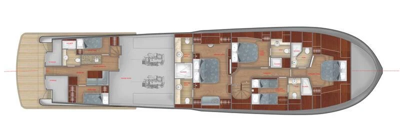 a computer chip with a fan aboard EMPIRE Yacht for Sale