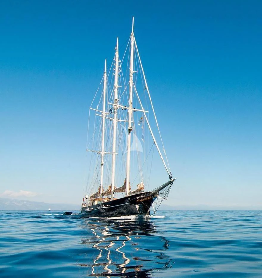 a sailboat in the water aboard MALCOLM MILLER Yacht for Sale