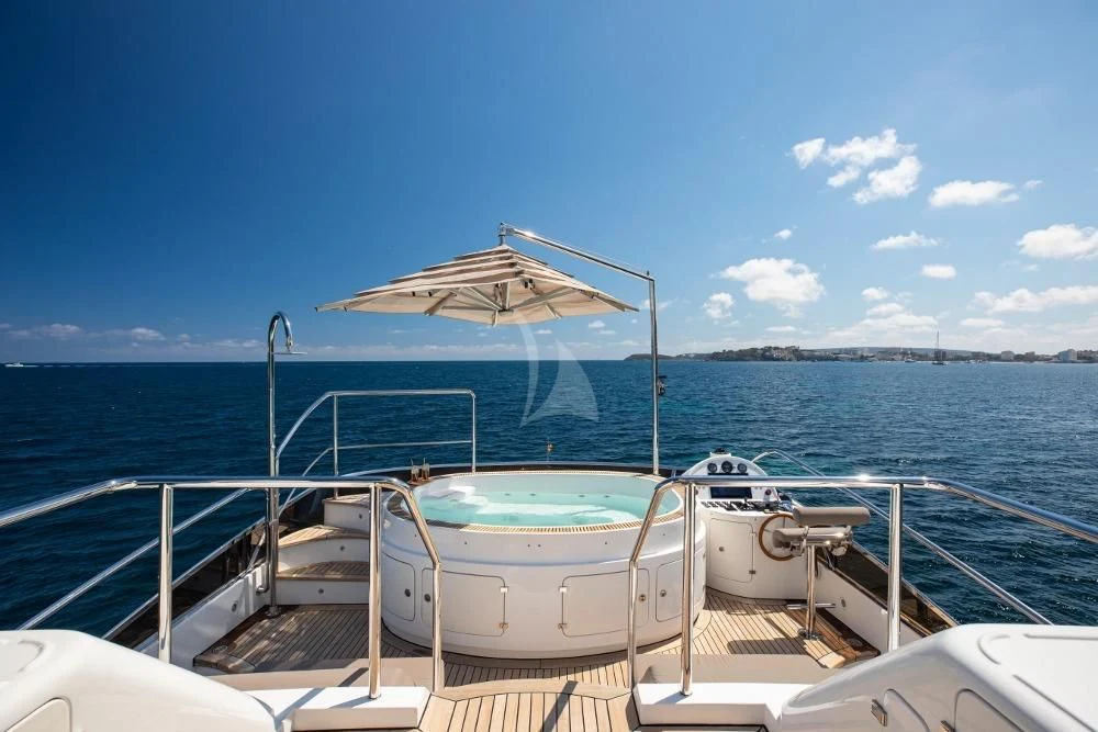 a boat on the water aboard ORSO 3 Yacht for Sale