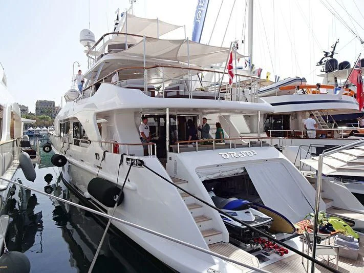 a boat with people on it aboard ORSO 3 Yacht for Sale