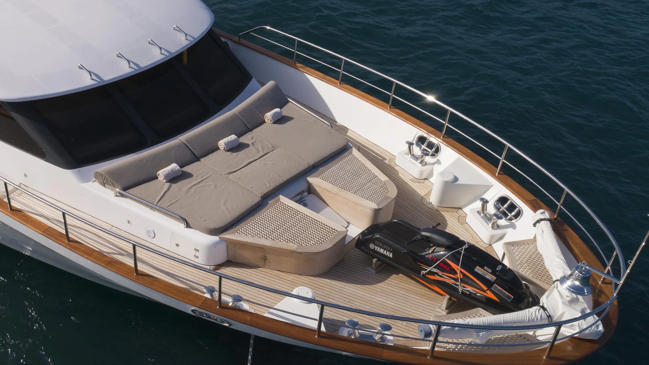 a boat on the water aboard ORSO 3 Yacht for Sale