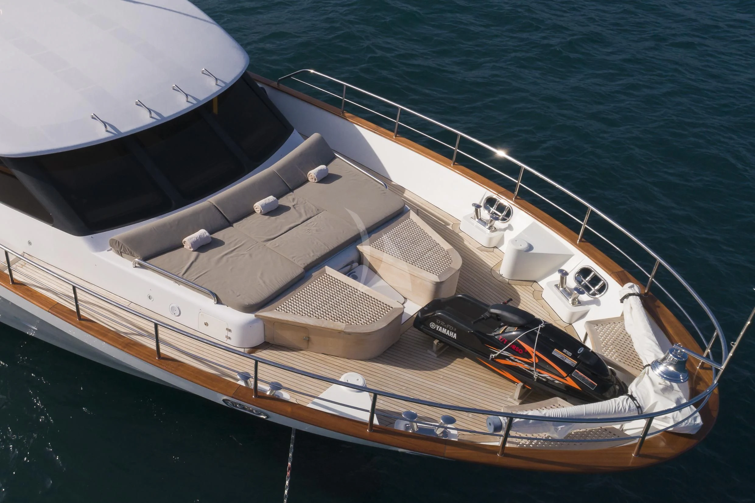 a boat on the water aboard ORSO 3 Yacht for Sale