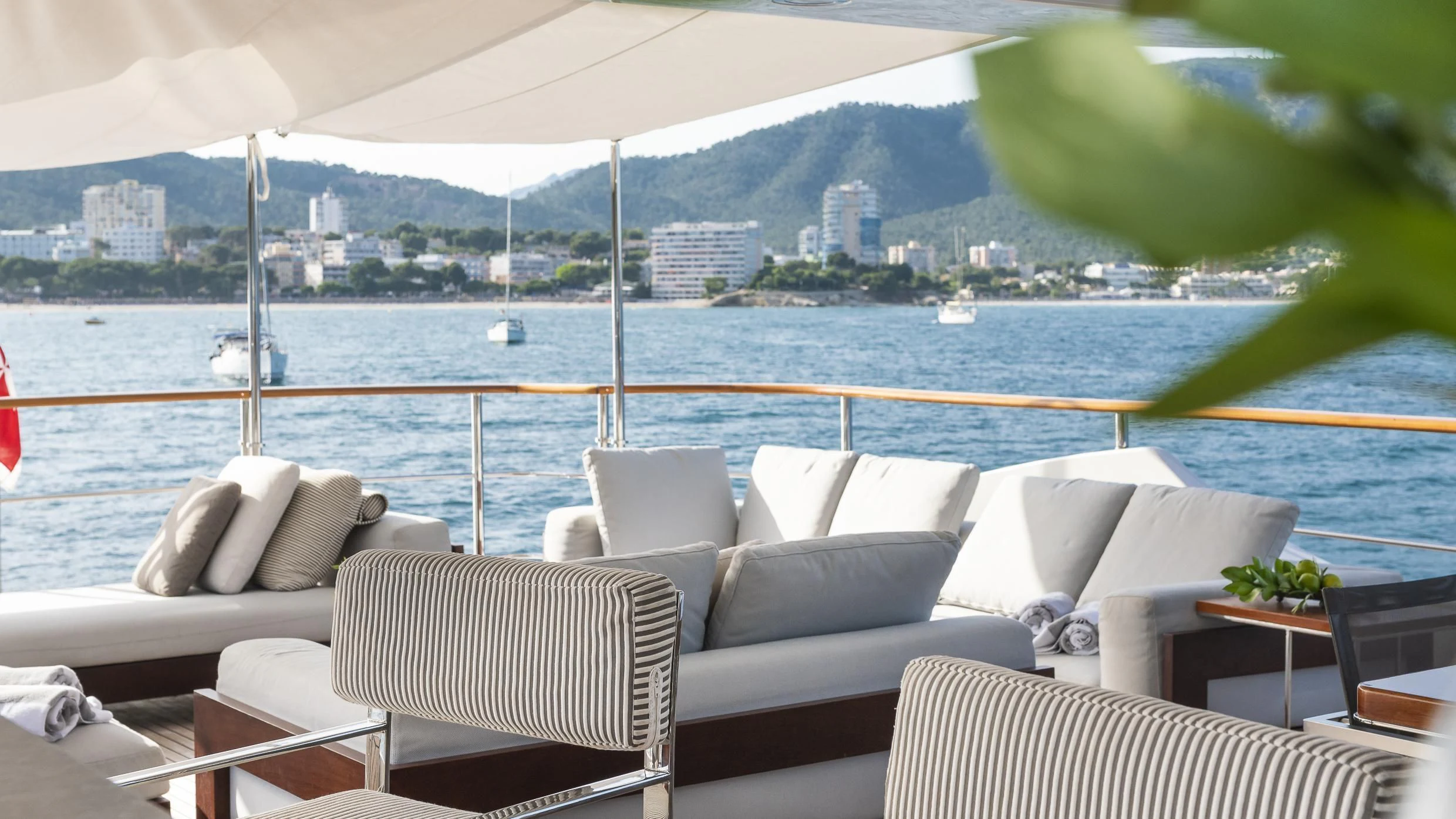 a large boat in the water aboard ORSO 3 Yacht for Sale