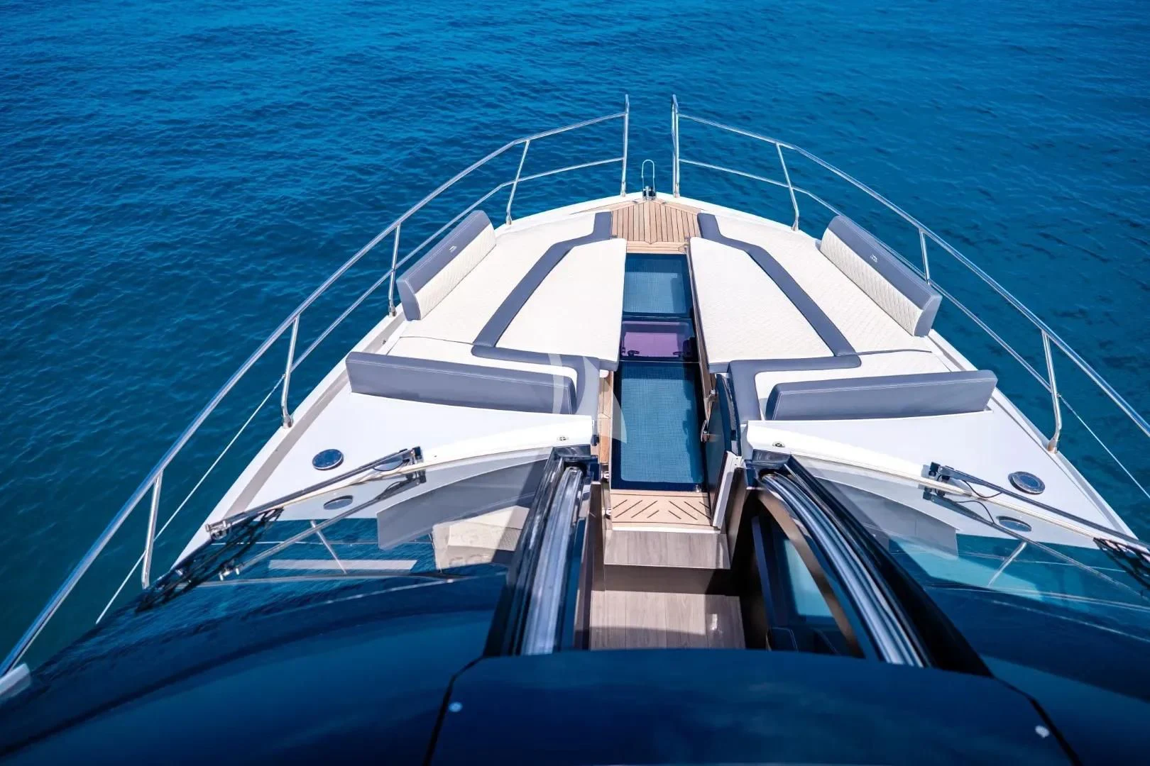 a boat on the water aboard FG STAR Yacht for Charter