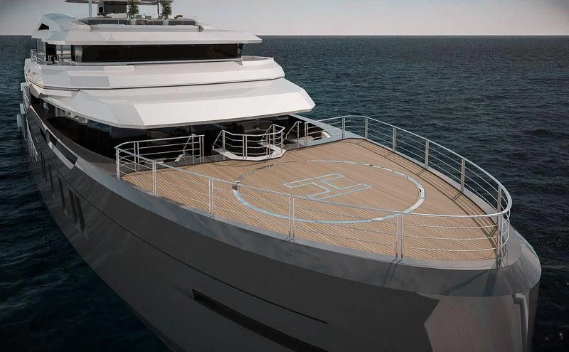 a boat in the water aboard ICE 68 Yacht for Sale