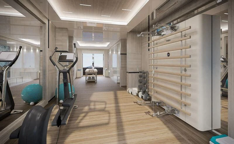 a room with equipment and equipment aboard ICE 68 Yacht for Sale