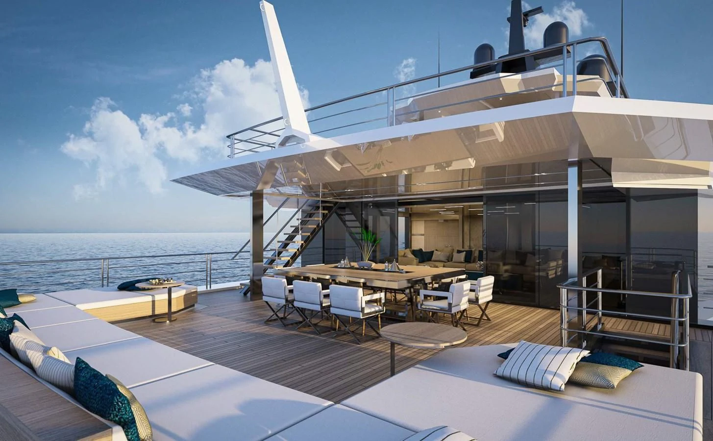 a boat on the water aboard ICE 68 Yacht for Sale