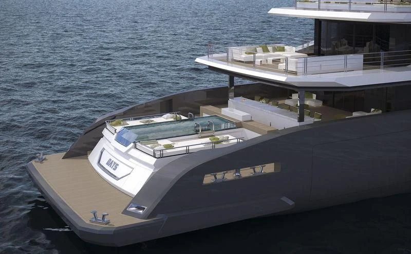 a boat on the water aboard ICE 68 Yacht for Sale