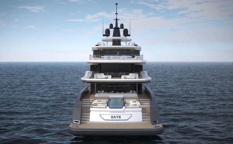 a boat in the water aboard ICE 68 Yacht for Sale